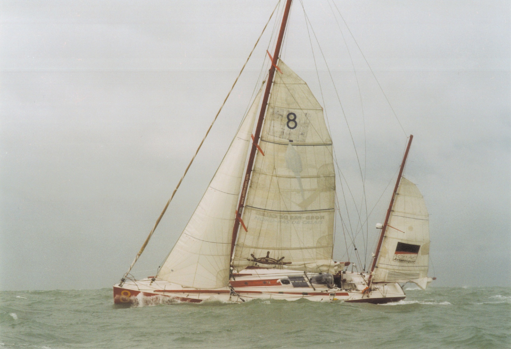 IMOCA sous voile départ Route du Rhum